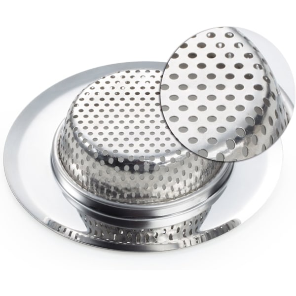 2 stk Sil, Vaskesil Under Kran Sil, 7cm Grovt Mesh