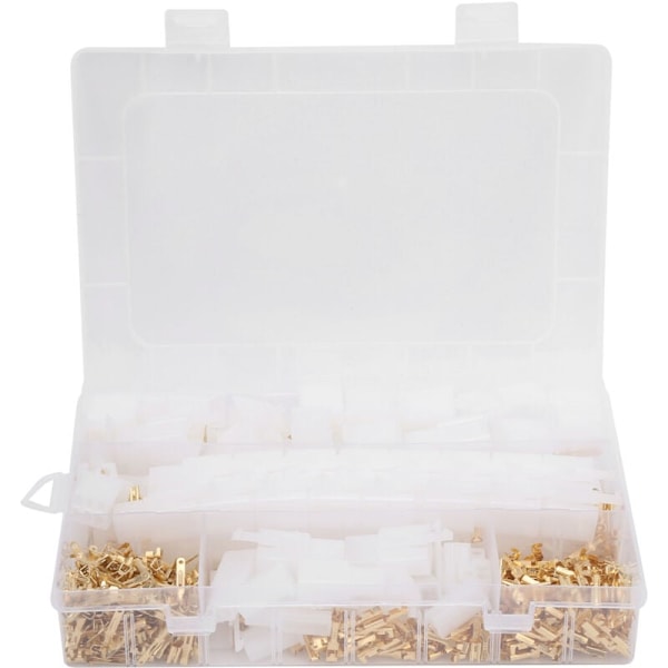 580 st 2 3 4 6 9 Pin 2,8 mm Kretsplint Hane/Hona Kontakthus för Elektronik, DUBUNS