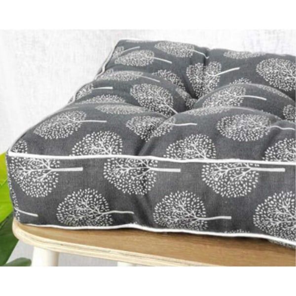 IC Firkantede Sitteputer, Ekstra Tykke Stolpute, Japansk Stil Tatami Rumpute Kontor Myk Meditere Overfylt-k 45x45x10cm