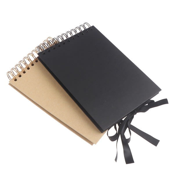IC Valokuva-albumi 30 mustaa sivua Muistikirjat A4 Käsityöpaperi DIY Scr Khaki