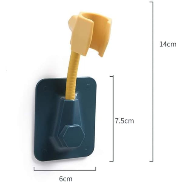 IC Dusjhodeholder Dusjhodeholder Dusjhodeholder Dusjstang 2 stk Dusjhodeholder Håndholdt Dusjhodeholder Veggfeste Dusjslange Adapter