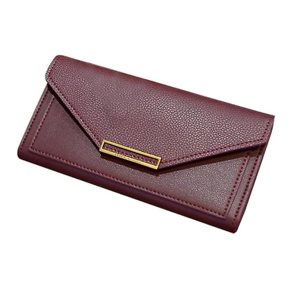 IC Pu Nahka Clutch Pitkä Lompakko Luottokorttipidin