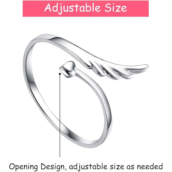9st Silver Justerbara Ringar Set Knuten Justerbar Finger Ring Led Ring Tå Ring Strandsmycken Presenter för kvinnor Flickor