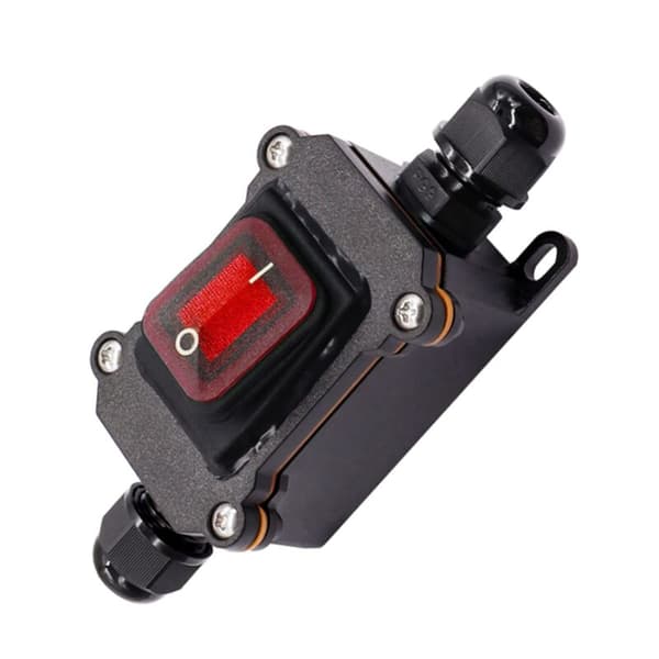 IP67 12V DC 20A Suurvirtainen vedenpitävä kytkin