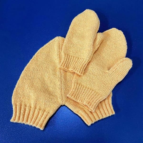 Vinterhandsker til par, tykke varme parhandsker, strikkede varme vinterhandsker til koldt vejr udendørs, sort sort Black