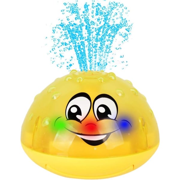 IC Badleksak, Spray Water Squirt Toy LED Light Up Float Legetøj