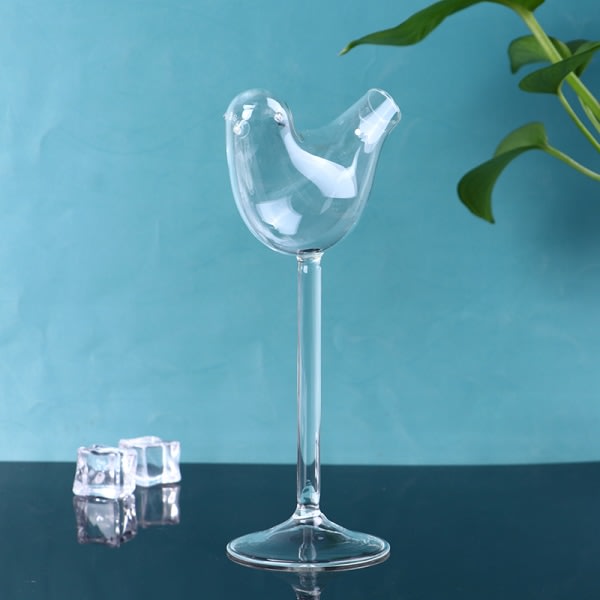 Gjennomsiktige fugleformede cocktailglass High Shed Wine Glass Dr 1