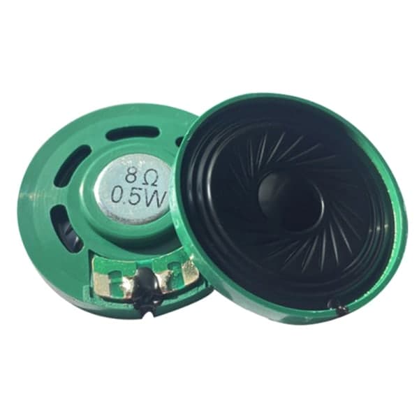 IC 2st 36mm rund grön plastmagnet Elektronisk högtalare Högtalare
