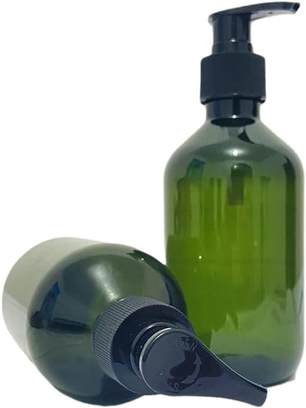 2 - stykker - 300ml - pumpeflaskedispenser - Shampoo Dispenser - Genanvendelig - Sæbepumper - sæbedispenser - Shampoo Dispensere - beholder