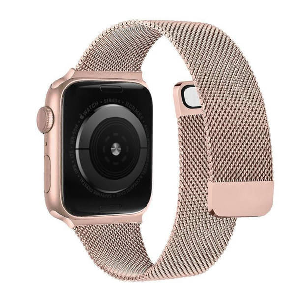 IC Armband Klockarmband 18/20/22mm Milanese Loop Metall, mesh rostfritt stål Svart