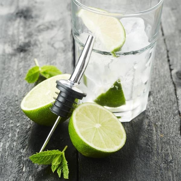 Premium skænkeprop i rustfrit stål - Skænkepropper - Vin - Flaske - Cocktail - 5 stk.
