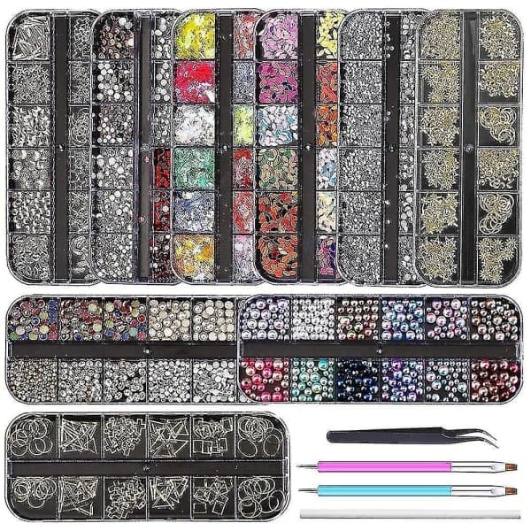 IC CNE 9 Ask Naglarhinestones, Nagelstenar, Nageldiamanter