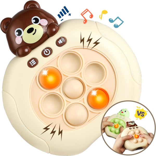 IC Pop Pro Toy Fidget Barn Resespel Leksaker| Få den att lysa op håndhållen styrekonsol| Sensoriske leksaker for åldrarna 3 4 5-8 år