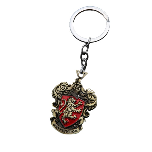 Harry Potter Galtvort-emblem Nyckelring Nyckelring present til barn A IC