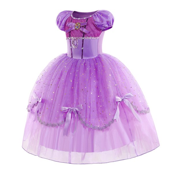 IC Girls Sofia Mesh Prinsessamekko Tutu-mekko Juhlamekko Juhlamekko 110cm