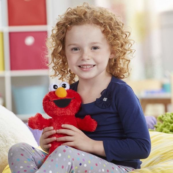 IC Sesame Street Little Laughs Tickle Me Elmo, 11\" Plysch, Småbarn, 12 Månader och Uppåt, Röd