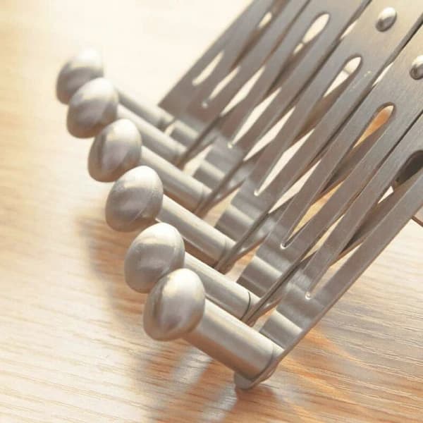 Stainless Steel Door Hooks Coat Rack Telescopic Folding Door Hook