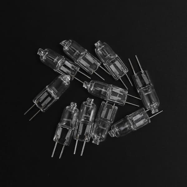 10 stk., 12v 35w G4 Halogen Stiftpære, Varm Hvid