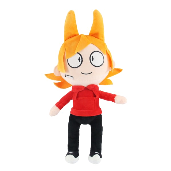 IC 1st Ny exklusiv Eddsworld Tord Anime Plysch Tecknad Edd Docka Inomhus heminredning Mjuk fylld PP Bomull Leksak Present