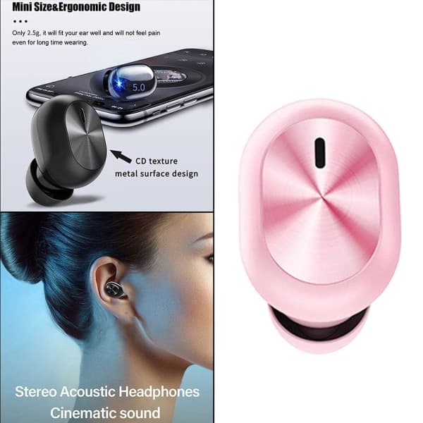 IC CNE Bluetooth-hovedtelefoner Stereo Mini Handsfree Sports H