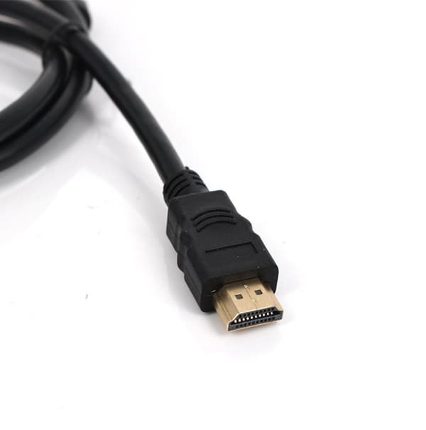 HDMI til RCA-kabel - 1,5 m - Videoadapterkabel - 1080P Full HD-video/lyd - TV-kabel - sort