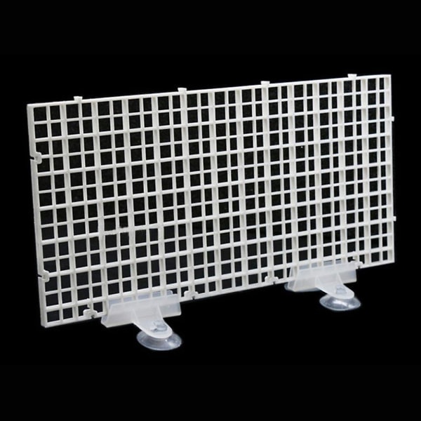 10 stk akvarium akvarium glas isoleringsisolering akvarium glas isoleringsklemme partition klemme isolerings sugekop klemme (sort+hvid)