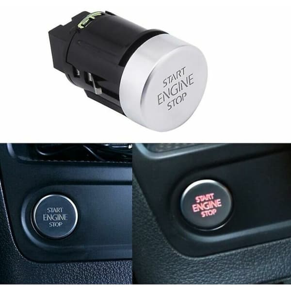 Bilmotor Start Stopp Knapp Bryter For Tiguan 2008-2016 Sharan