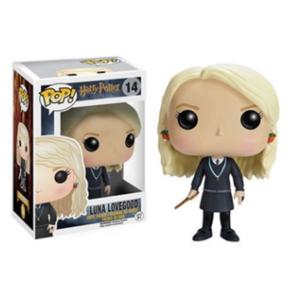 IC Funko!POP! Film: Harry Potter: Luna actionfigur med trollstav