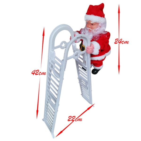 IC WELLXUNK Klättrande Tomte, Tomte på