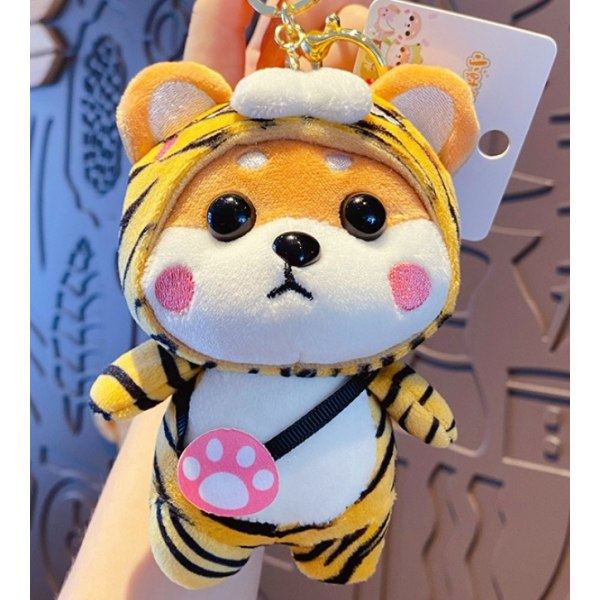 Piirretty Plussinen Avaimenperä Söpö Shiba Inu Nuken IC