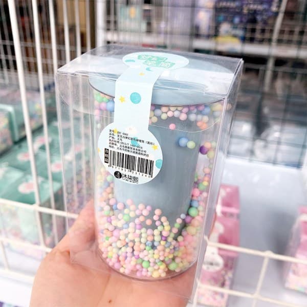 IC Dreamy Lovely Foam Ball Pen Holdare e Desk Organizer Brevpapper E