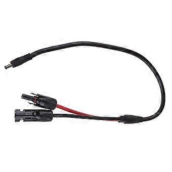 DC5521 Solcellepanelkontakt Solcelleinverterkontakt Solenergi 0,5m Adapter