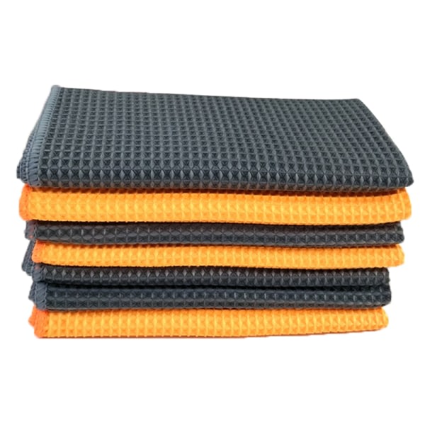 IC 2 ST Biltvask Håndkle Glass Rengjøring Vann Tørking Mikrofiber Grå