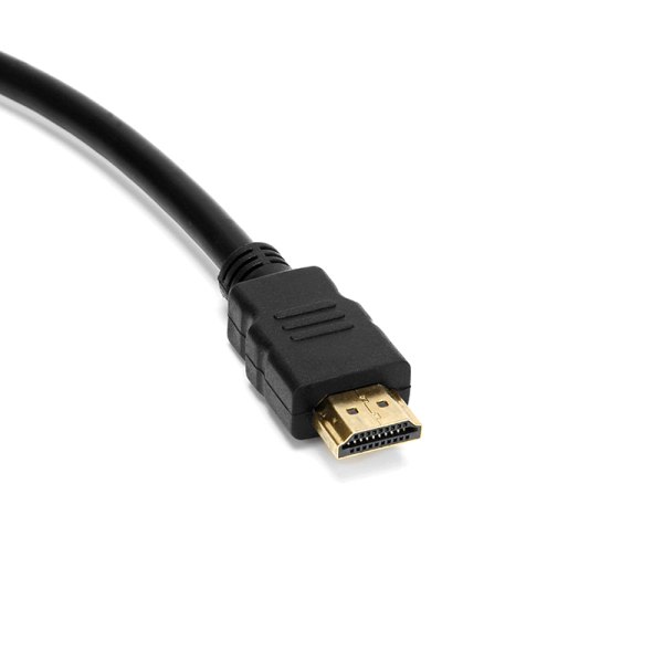 IC 1 ingång 2 HDMI-kompatibel splitterkabel HD 1080P videoomkopplare
