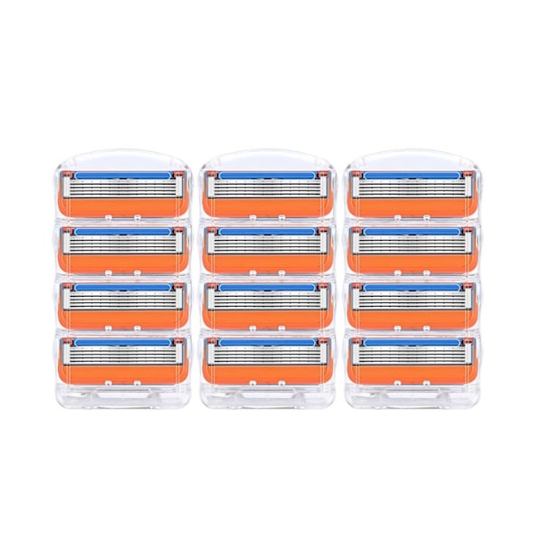 52-pakks barberblader for menn, kompatible blader - WELLNGS 12 pack