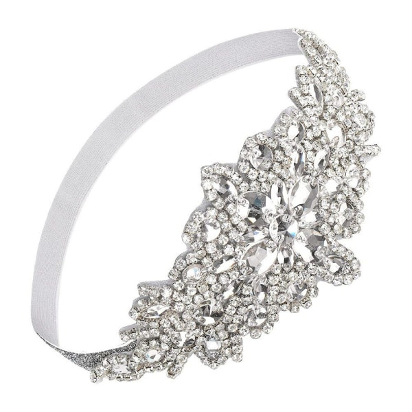 1920-luvun hiuspanta Klaff Rhinestone-panta Vintage Gatsby-huvudbonad