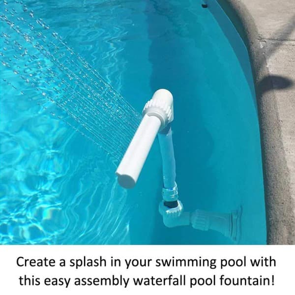 IC Justerbar pool vattenfall fontän kit fontän vatten