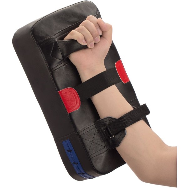 IC Taekwondo Kick Pads Bokse- og Karatepuder Pu Læder Muay Thai Mma Kampsports Kickboksning Punch Handsker Boksepose Kicking Shield Træning 1st