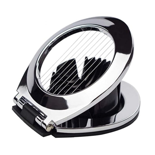 IC Egg Slicer Rustfritt Stål Fancy Split Egg Split Multifunksjon Konservert Egg Delad Kronblad Kjøkken Husholdnings Eggåpner