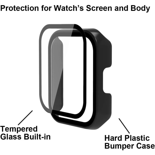 Smart Watch Fodral med skærmbeskyttelse til P32 P86 Kompatibel med IC