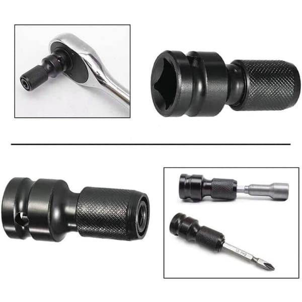Stål Slagskrutrekker Bit 2 STK 1/4 \"