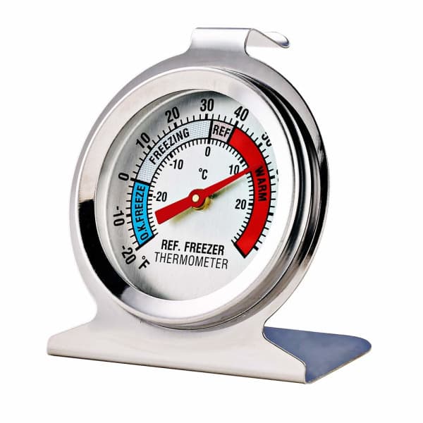 IC 2-pak Køleskabsfryser Termometer Stor Urtavle Termometer