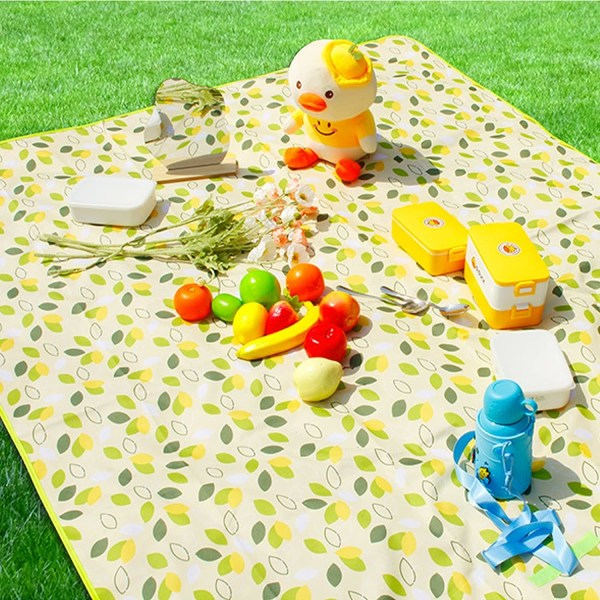 IC Utomhus picknickfilt Vikbar vattentät sandmatta Extra stor picknickfilt för strandcampingvandring (grön, 40 x 60 tum)