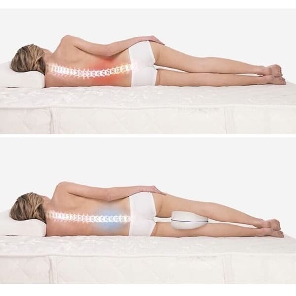 Side Sleeper Puder, Ortopædisk Støtte, Knæstøtte, Benpude, Memory Foam, Langsom Tilbagevenden, til Gravide Kvinder, af DEBUNS