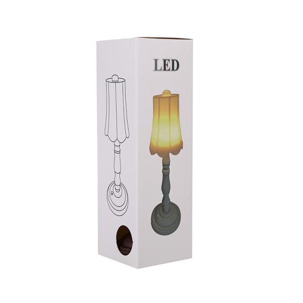 IC Mini Dukkehust Lys, Dukkehust LED Lys Hvit (Vit) En