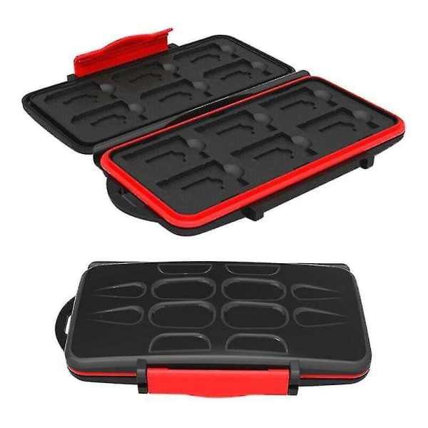 IC 12sd 12tf Slots Case Holder Vandtæt til Flere Formål