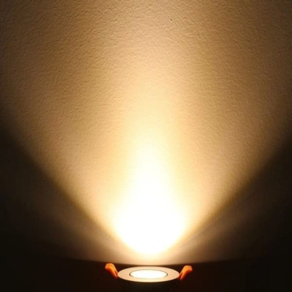 2 inch LED Dimmable Downlight, 3W COB Recessed Ceiling Light, Warm White 3000K...