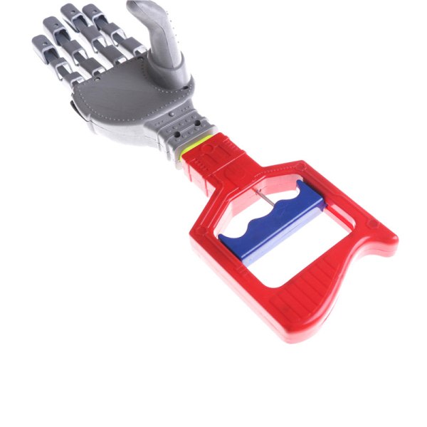 IC 32 cm Robot Claw Hand Grabbing Stick Kids Toy Move og G Red One Size
