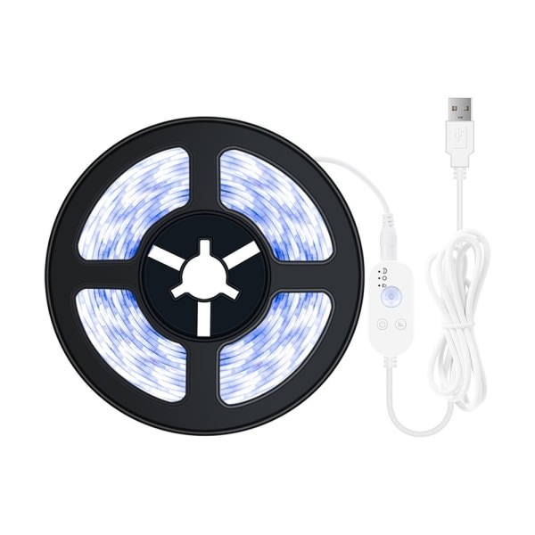 IC LED-lysstripe Intelligent induksjonslysstripe Dekorasjon for hjemmet menneskekropp (6500K (Kaldhvit) 4 meter)