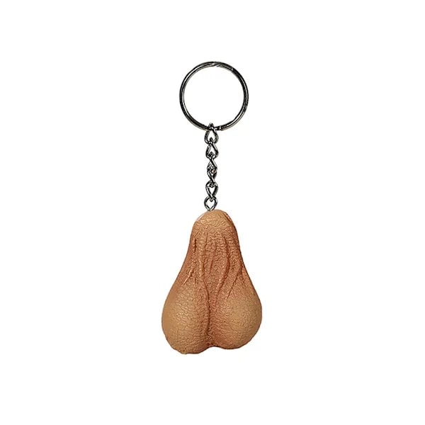 Nøglering / Nøgleholder - Testikler Beige